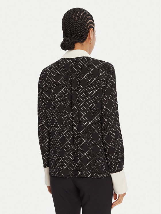 Elisabetta Franchi Elisabetta Franchi Košulja CA-104-56E2-V320 Crna Regular Fit