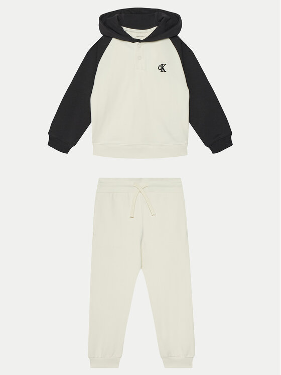 Calvin Klein Jeans Calvin Klein Jeans Спортивний костюм IN0IN00263 Écru Regular Fit