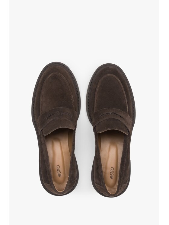 Estro Estro Loafers ER00117041 Καφέ