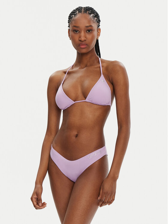Guess Guess Bikini partea de sus E4GJ00 LY00K Violet Regular Fit