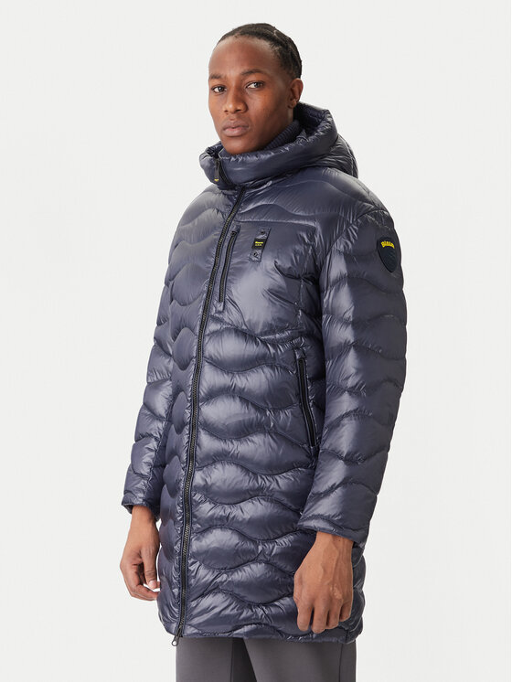 Blauer Blauer Geacă din puf Impermeabile 25WBLUK03068 Bleumarin Regular Fit