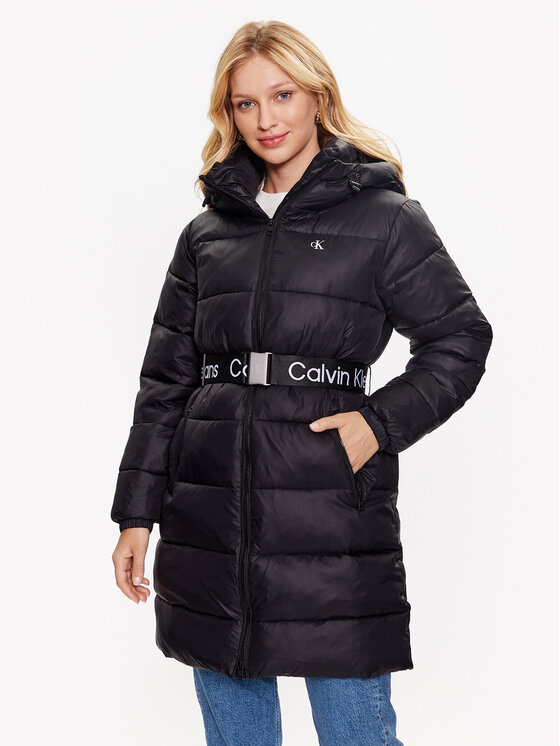 Пухено яке Calvin Klein Jeans