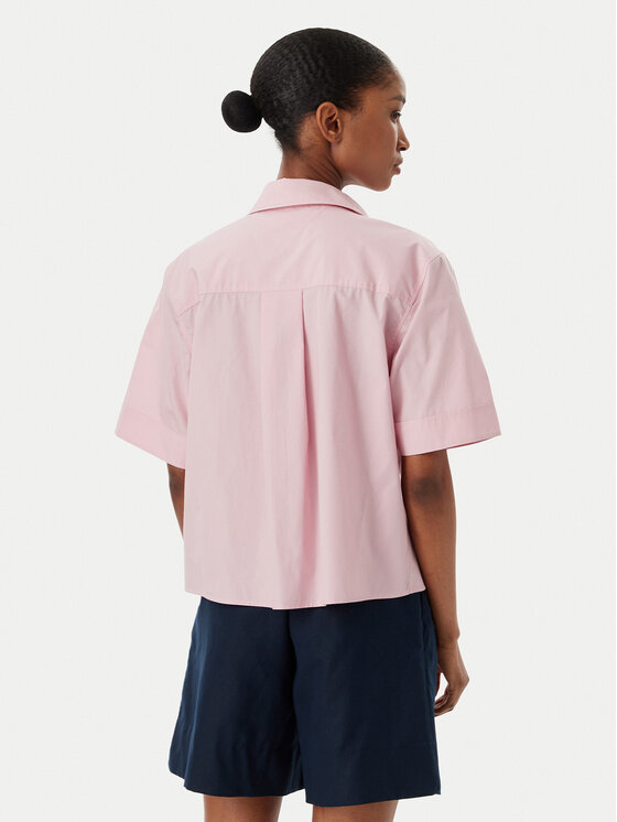 Tommy Hilfiger Tommy Hilfiger Marškiniai WW0WW48899 Šviesiai rožinė Relaxed Fit