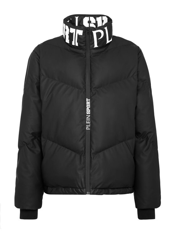 Plein Sport Plein Sport Kurtka puchowa 155 Czarny Regular Fit