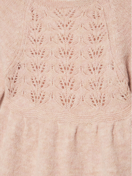 United Colors Of Benetton United Colors Of Benetton Strickkleid 1055GV001 Rosa Regular Fit
