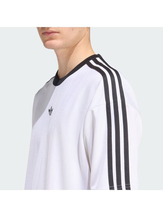 adidas adidas Футболка adicolor Jacquard KD5829 Білий Loose Fit