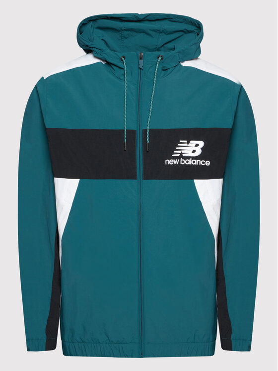 New Balance New Balance Wiatrówka MJ13500 Zielony Relaxed Fit
