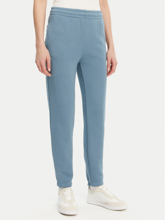 Lacoste Teplákové nohavice XF0353 Modrá Regular Fit