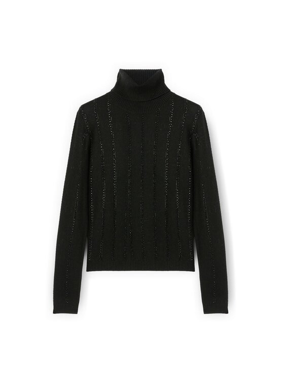 Motivi Motivi Cardigan M553W003709N033 Nero Regular Fit