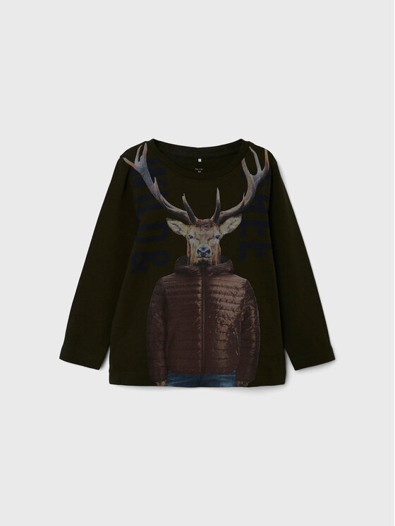 NAME IT NAME IT Μπλουζάκι 13206779 Πράσινο Regular Fit