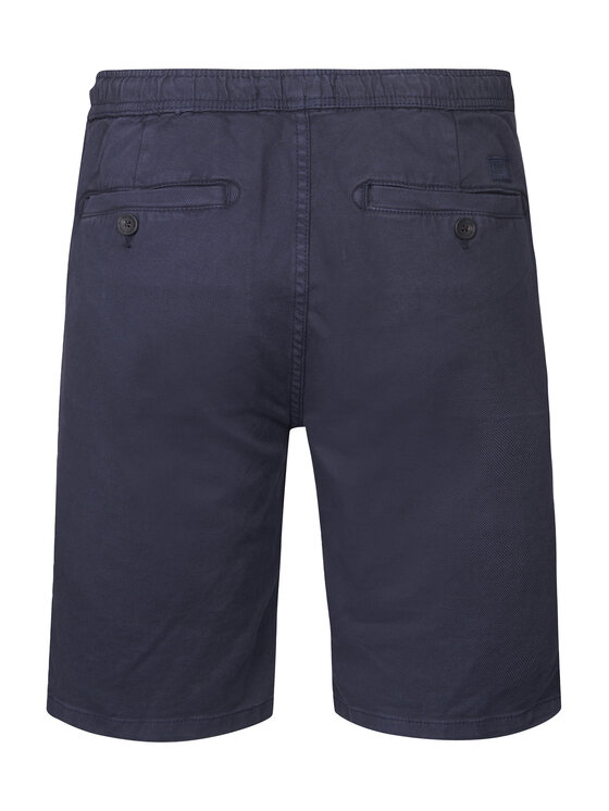 Petrol Industries Petrol Industries Pantaloncini di tessuto M-1050-SHO527 Blu scuro Regular Fit