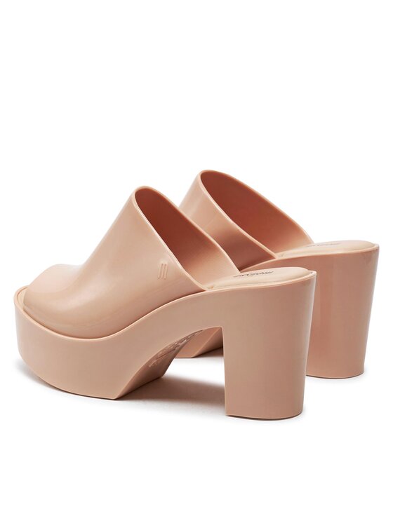 Melissa Melissa Klapki Melissa Mule Ad 32233 Beżowy