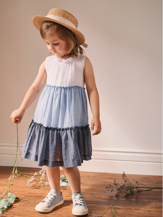 minimi minimi Sukienka letnia 14/22N Niebieski Relaxed Fit