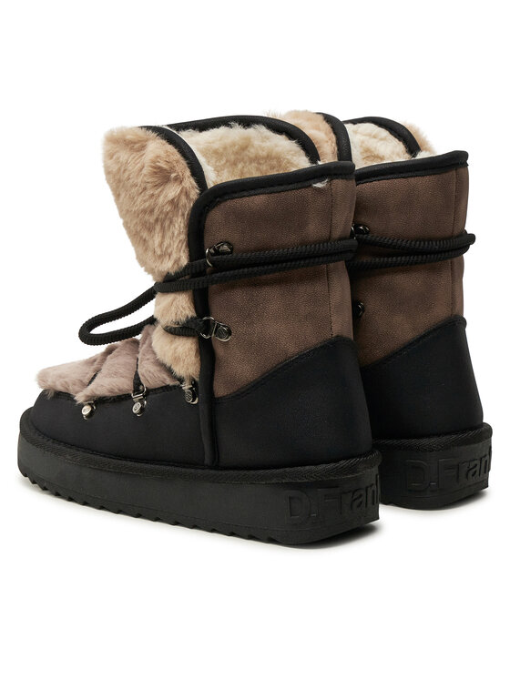 D.Franklin D.Franklin Schneeschuhe Nordic Trk Fur DFSH370012 Schwarz