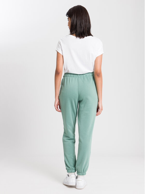 Cross Jeans Cross Jeans Spodnie dresowe 80113-620 Zielony