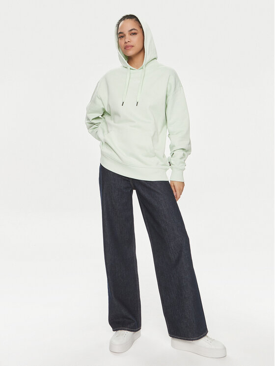 Vans Vans Суитшърт Flying V Os Ft Ls Hoodie VN0A7RMD Зелен Regular Fit