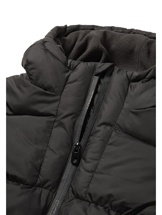 minoti minoti Kurtka zimowa 33COAT510C Szary ciemny Longline Fit