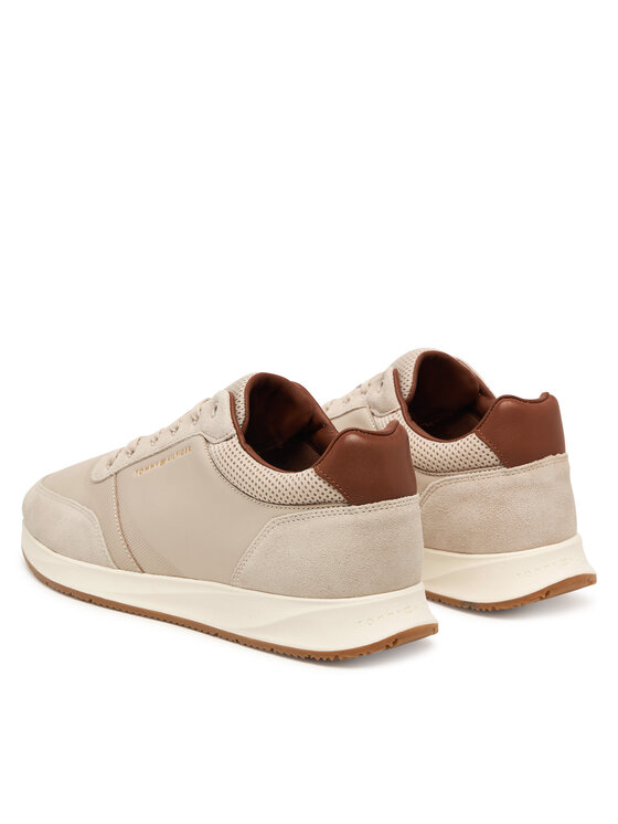 Tommy Hilfiger Tommy Hilfiger Sneakersy Dressy Runner FM0FM05910 Světle béžová