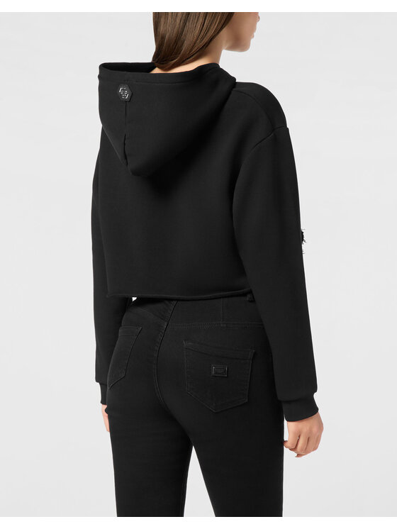 PHILIPP PLEIN PHILIPP PLEIN Bluza 24613 Czarny Regular Fit