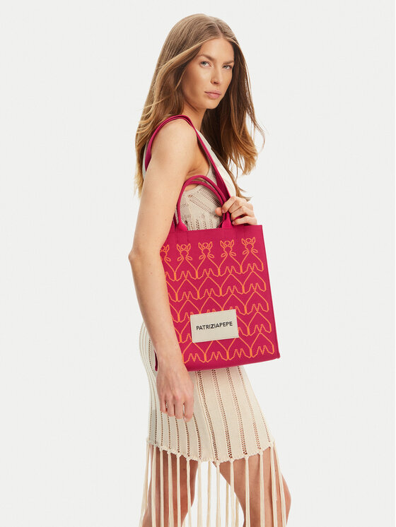 Patrizia Pepe Patrizia Pepe Дамска чанта 2B0123/K264 Розов