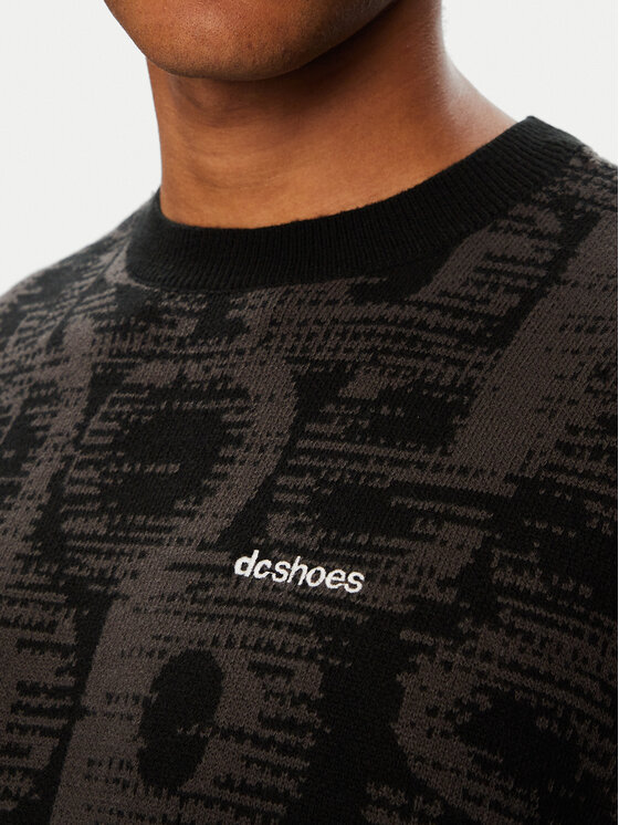 DC Shoes DC Shoes Светр Blitxed EDYSW03038 Чорний Regular Fit
