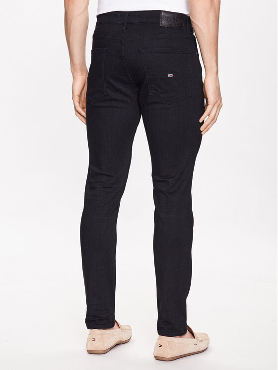 Tommy Jeans Tommy Jeans Traperice Austin DM0DM09559 Crna Slim Fit