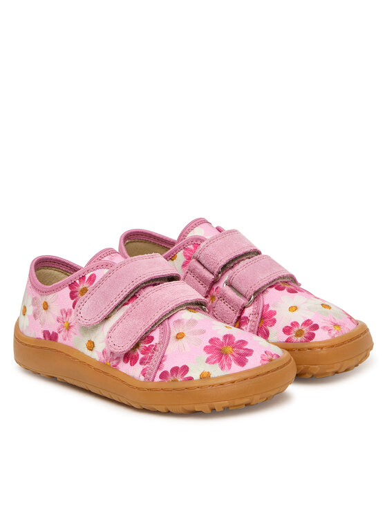 Froddo Froddo Papuče Barefoot Canvas G1700440-9 S Ružová