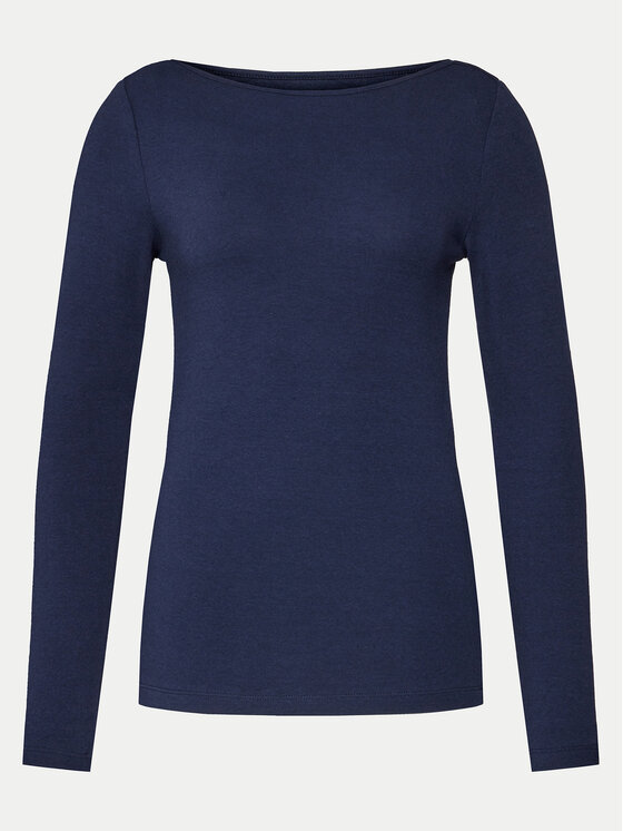Gap Gap Bluse 540606-00 Dunkelblau Regular Fit