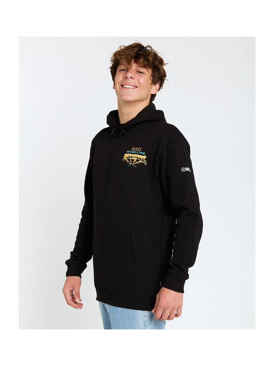 Rip Curl Rip Curl Bluza Meo Rip Curl Pro Hood Czarny Loose Fit