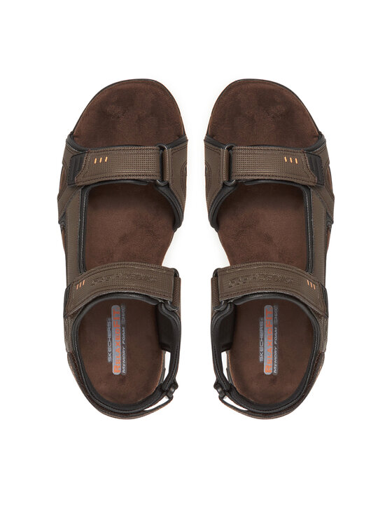 Skechers Skechers Sandále Garver-Louden 64487/BRN Hnedá