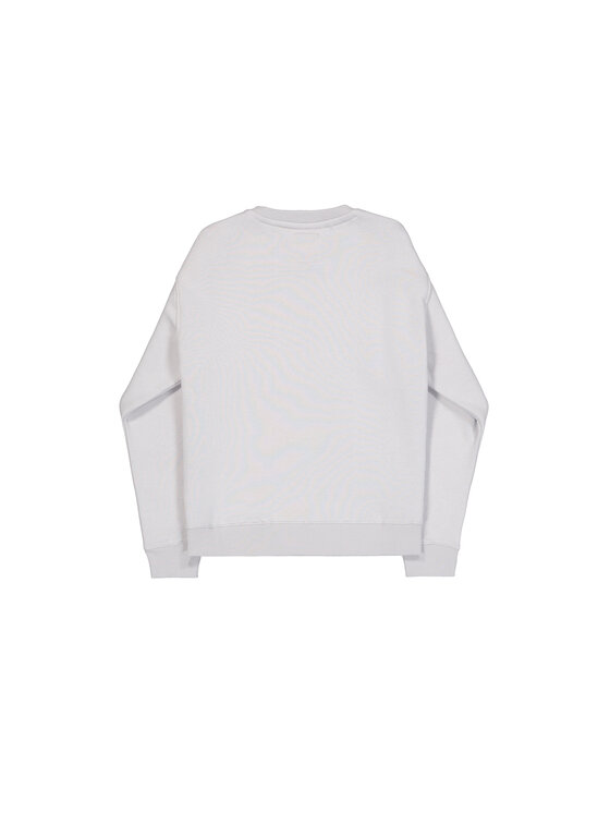 Alpha Industries Alpha Industries Bluza Alpha Reflective Print Sweatshirt Szary Regular Fit
