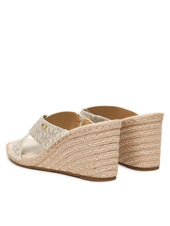 MICHAEL Michael Kors MICHAEL Michael Kors Espadrilky Kenzie 40R6KZMS1B Krémová