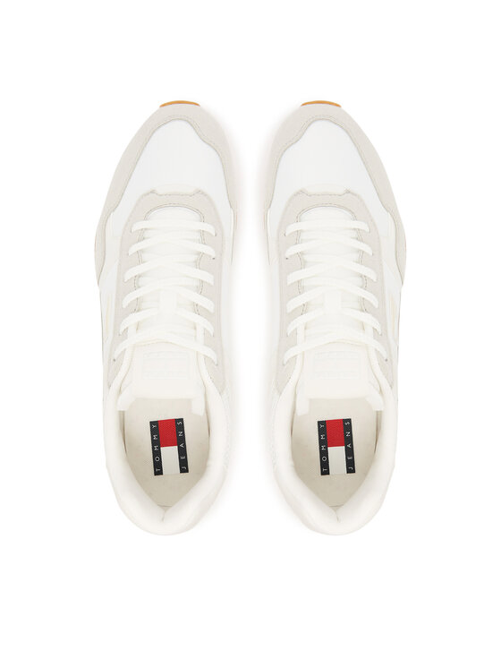 Tommy Jeans Tommy Jeans Снікерcи Tjm Runner Casual EM0EM01617 Écru