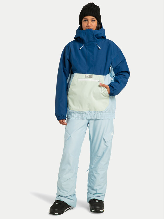 DC Shoes DC Shoes Snowboard kabát Chalet Anorak ADJTJ03053 Kék Regular Fit