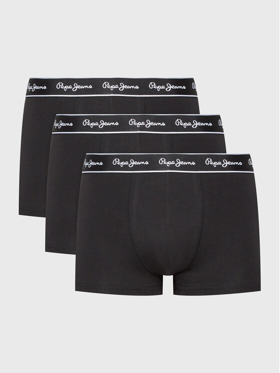 Pepe Jeans Pepe Jeans Σετ μποξεράκια 3 τμχ Pepe Tk 3P PMU10975 Μαύρο