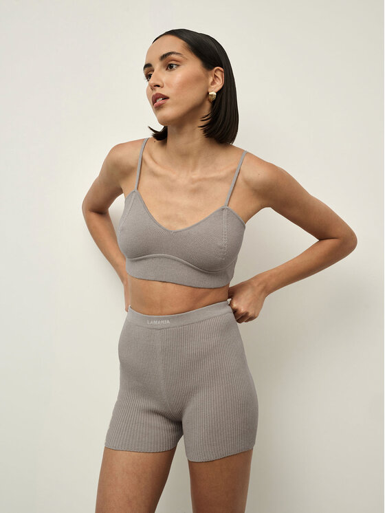 La Mania La Mania Top MILD Beżowy Classic Fit