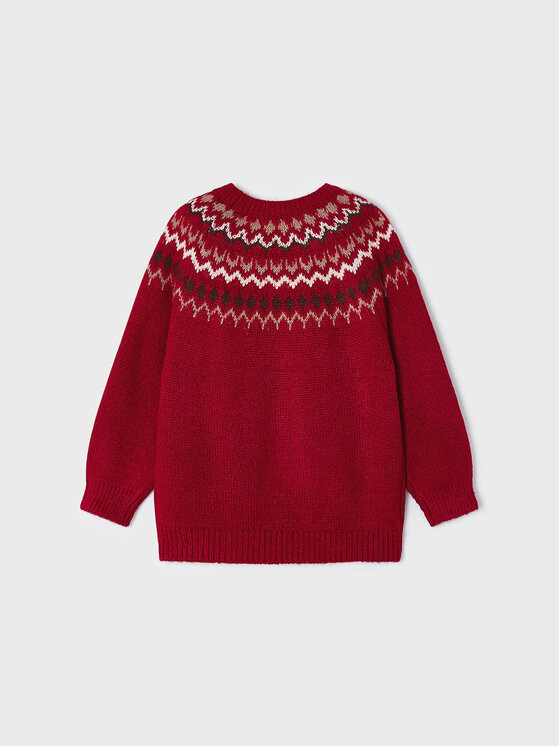 Mayoral Mayoral Maglione 4.307 Rosso Regular Fit
