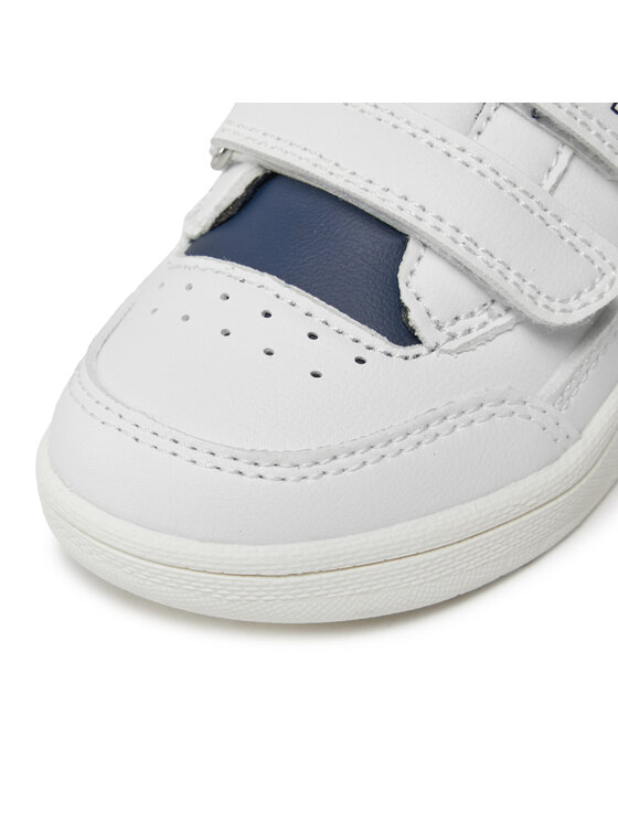 Tommy Hilfiger Tommy Hilfiger Sneakersy Stripes Low Cut Velcro Sneaker T1X9-33339-1355 M Biały