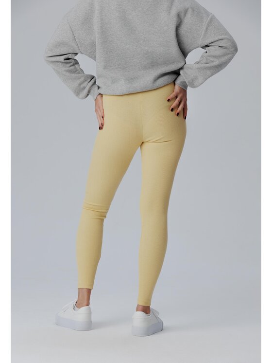 LAURELLA LAURELLA Dámske nohavice Laurella 3TU025300 Žltá Regular Fit