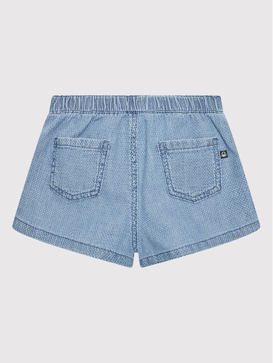 United Colors Of Benetton United Colors Of Benetton Pantaloncini di tessuto 4JQEG900E Celeste Regular Fit