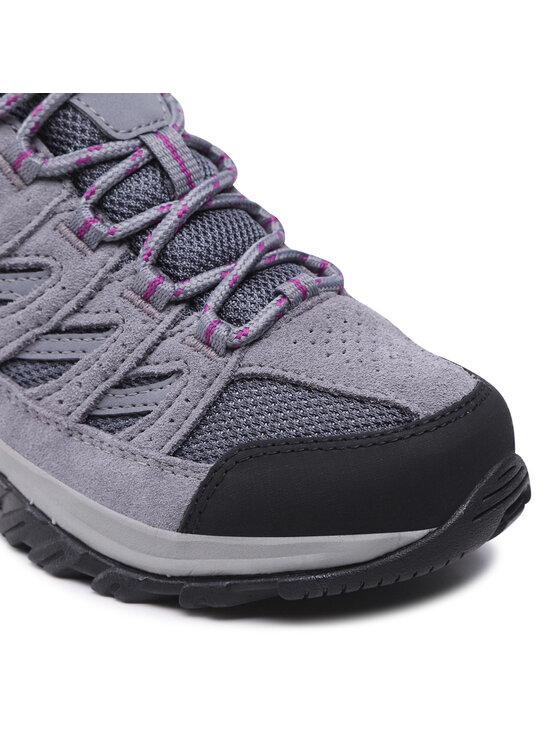 Columbia Columbia Trekingová obuv Crestwood Waterproof BL5372 Šedá