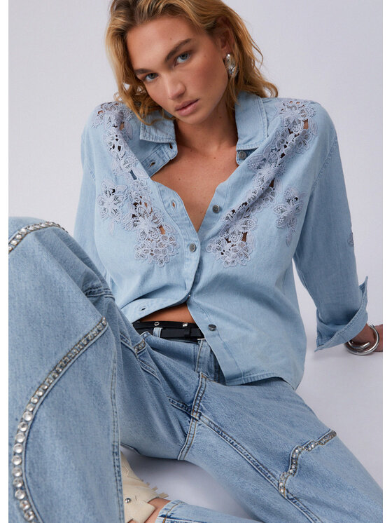 Liu Jo Liu Jo Jeans CA6130D485478840 Celeste Regular Fit