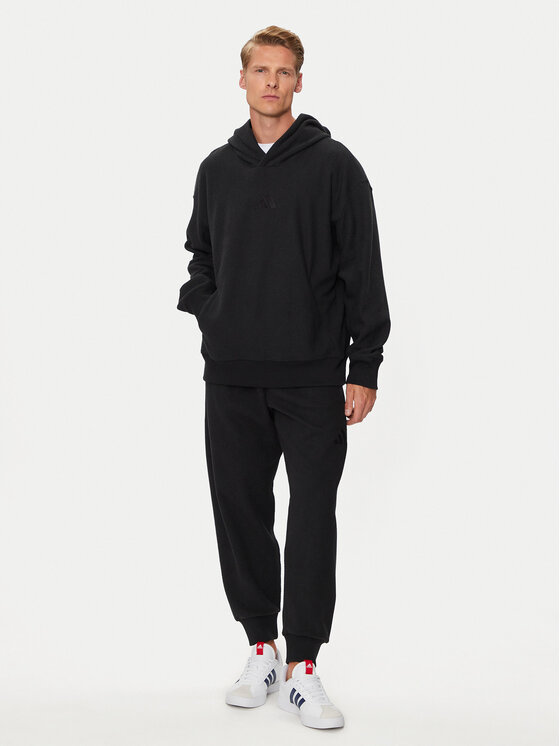 adidas adidas Μπλούζα Elevated ALL SZN Terry Loop IV5212 Μαύρο Loose Fit