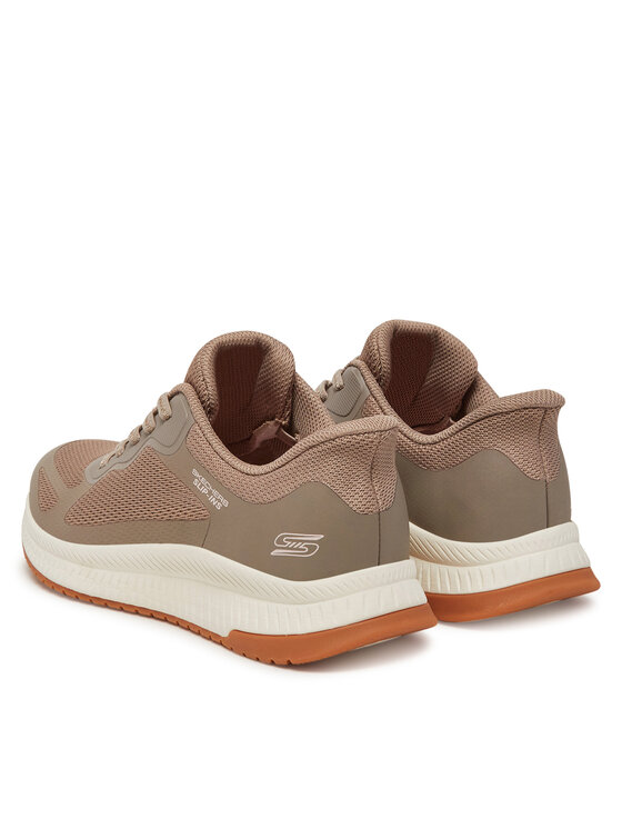 Skechers Skechers Sneakersy Bobs Squad 4-Staple Look 117624/TPE Beżowy