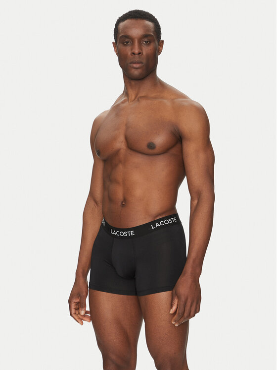 Lacoste Lacoste Set di 3 boxer 5H2394 Nero
