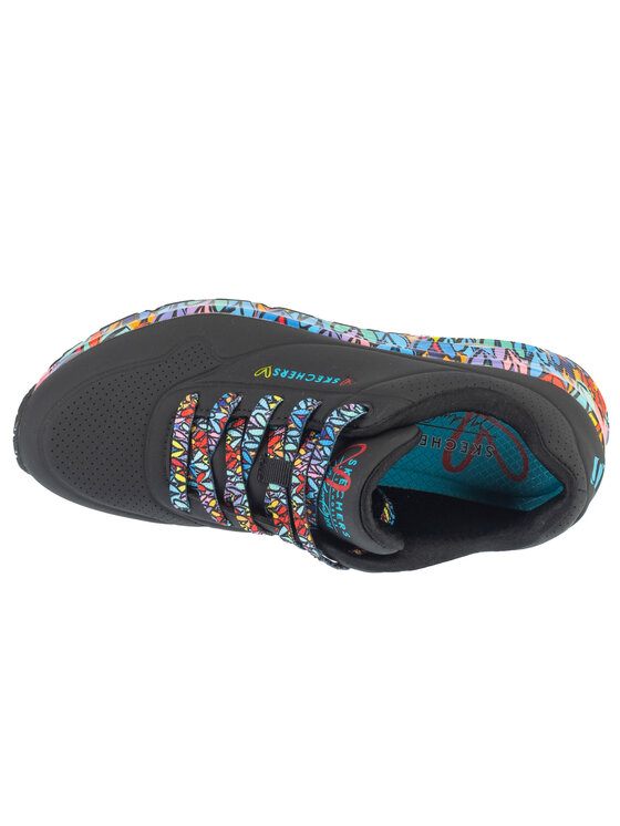 Skechers Skechers Sneakersy Uno - Ravaged Love Czarny