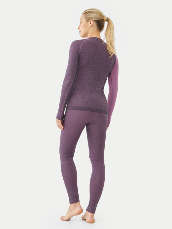 Viking Viking Set di biancheria intima termica Mounti 500/25/8757 Viola Slim Fit