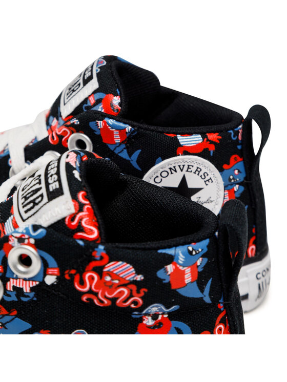 Converse Converse Tornacipő Chuck Taylor All Star Street Mid 672732C Fekete