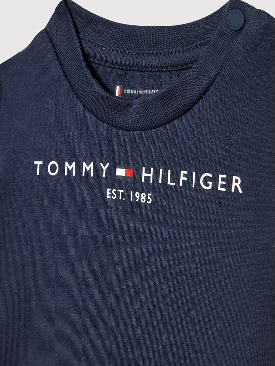 Tommy Hilfiger Tommy Hilfiger T-krekls Baby Essential KN0KN01487 Tumši zils Regular Fit