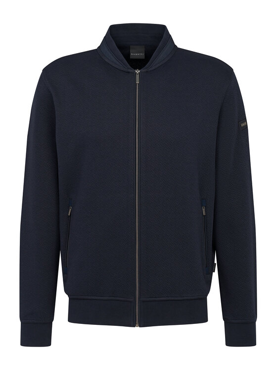 Bugatti Bugatti Μπλούζα 8750-75174C Σκούρο μπλε Regular Fit